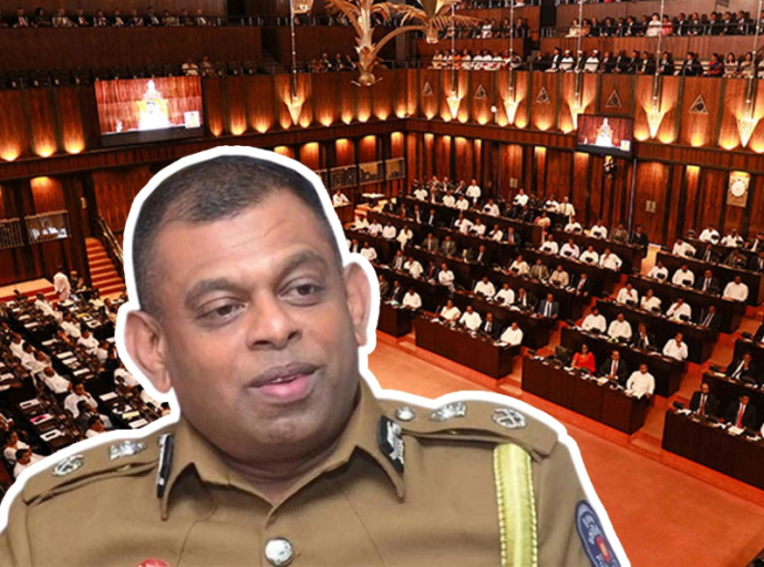 The resolution to remove Mr. Deshabandu Tennakoon from the post of Inspector-General of Police passed by a majority vote in Parliament.